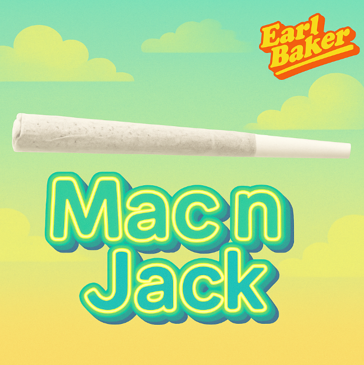 Photograph of product: Mac N Jack Preroll | T16.63% | 6096 | 1g
