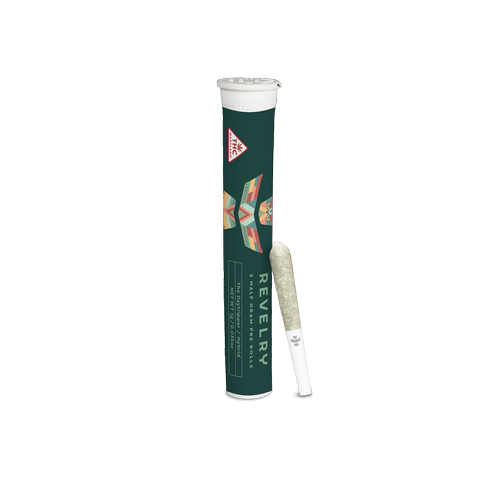 Photograph of product: 1g Queen Tina TH-ouiA Infused Pre-Roll
