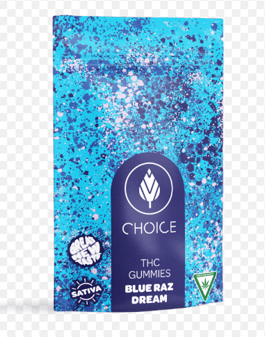 Photograph of product: Blue Razz Gummies