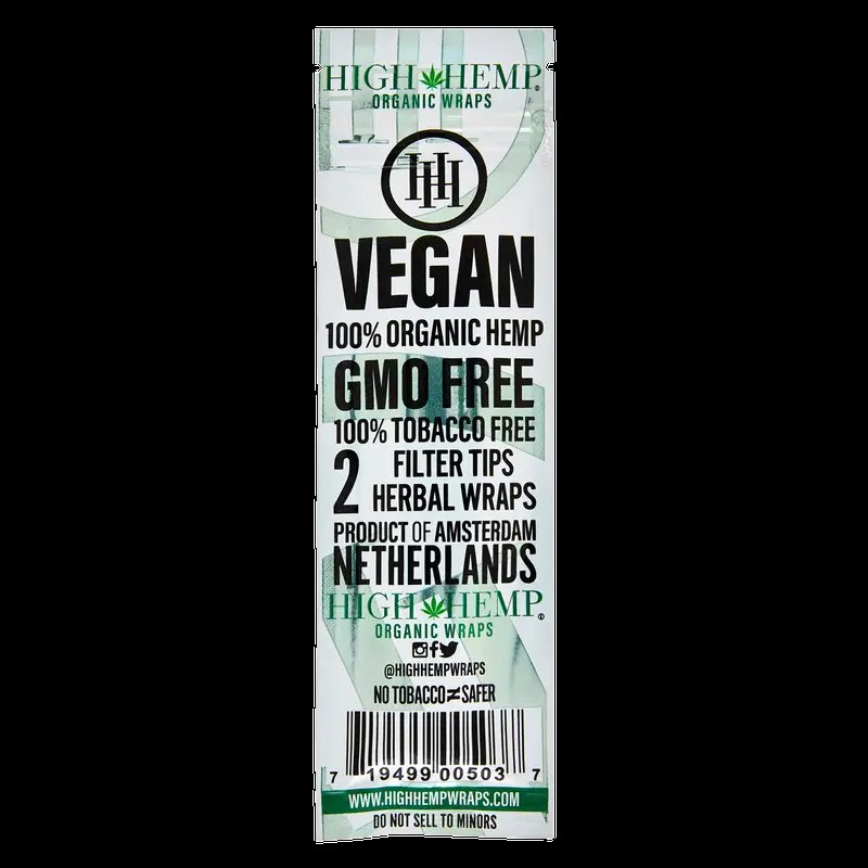 Photograph of product: Original High Hemp Wraps | 2pk