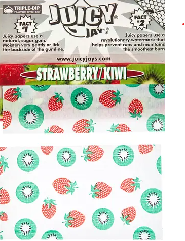 Photograph of product: Juicy Jay's - Strawberry/Kiwi