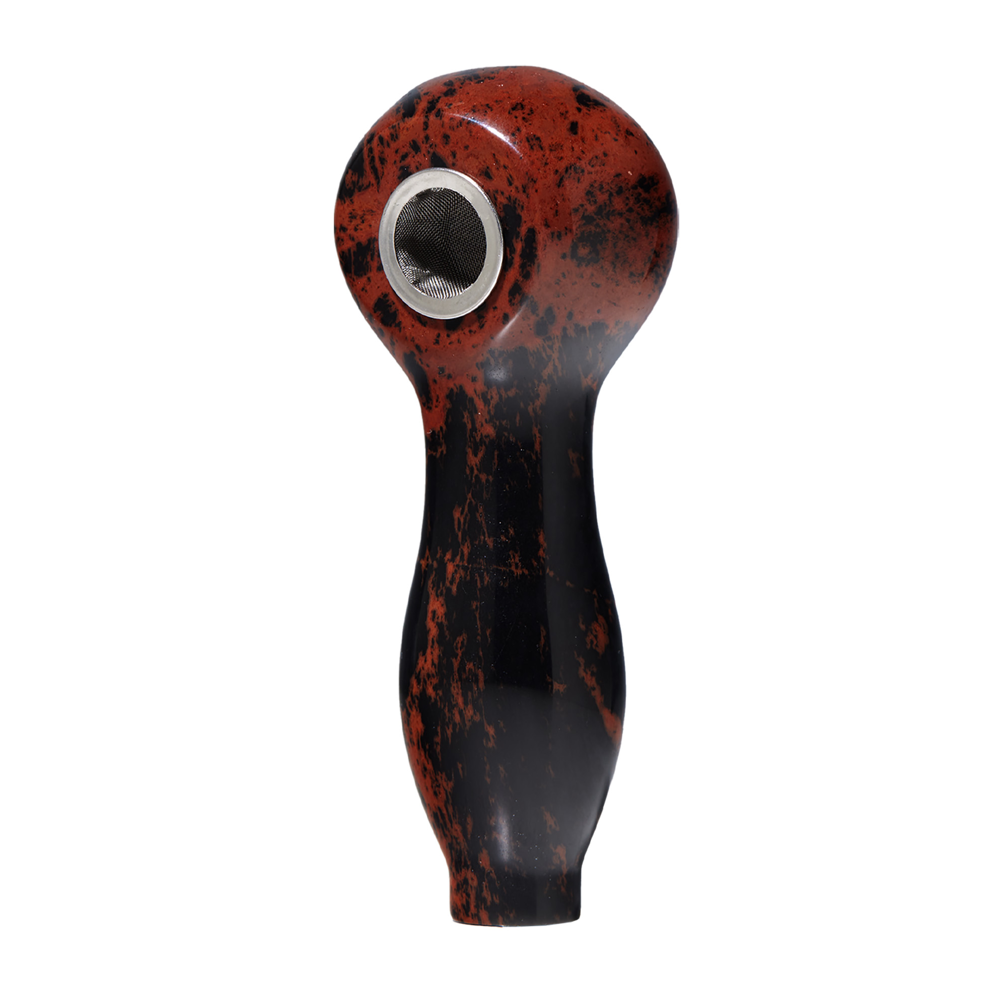 Photograph of product: Astral | Gemstone Spoon Pipe | Red Obsidian