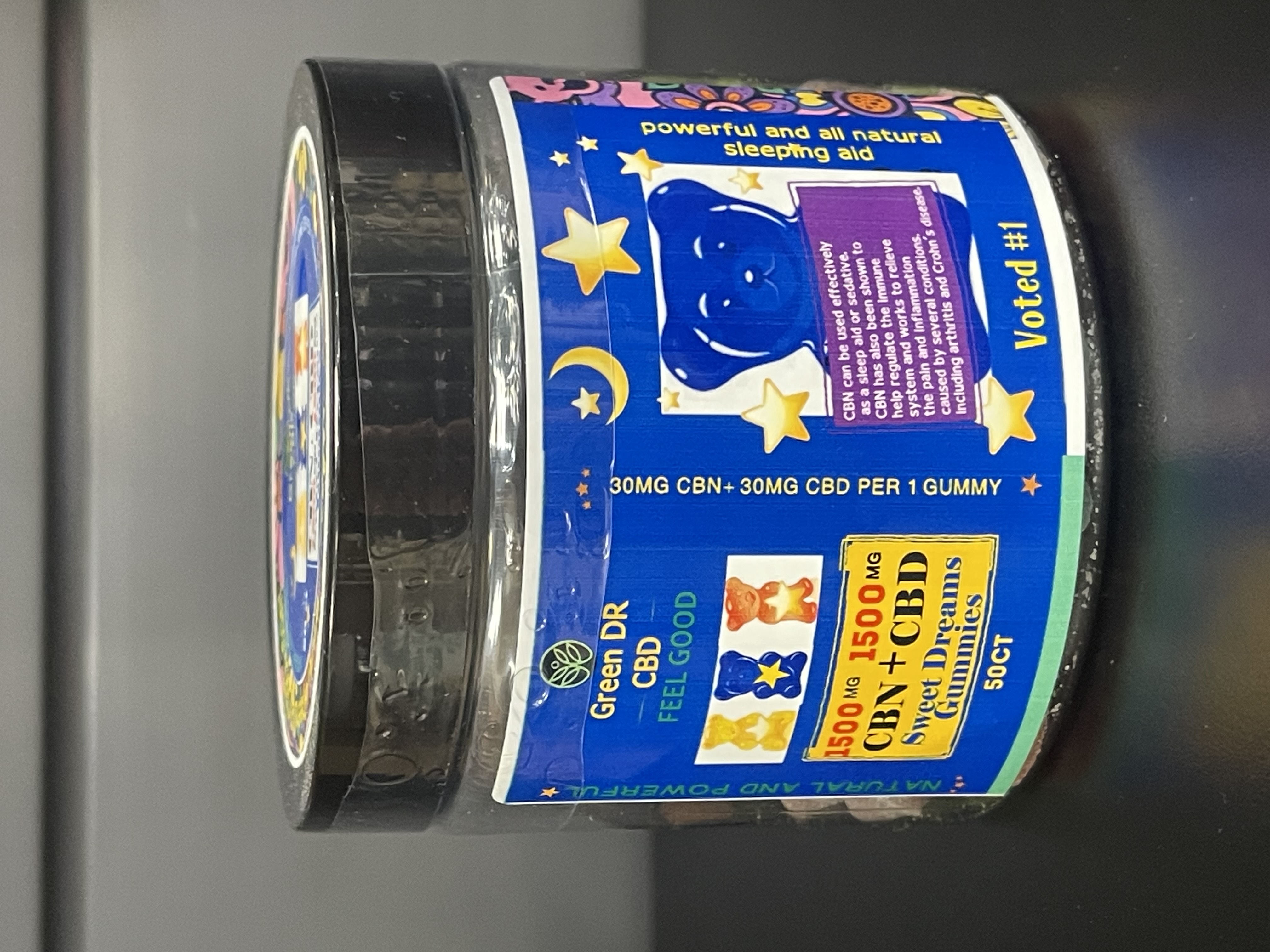 Photograph of Product: Sweet Dream Gummy Bears CBN + CBD | 50ct