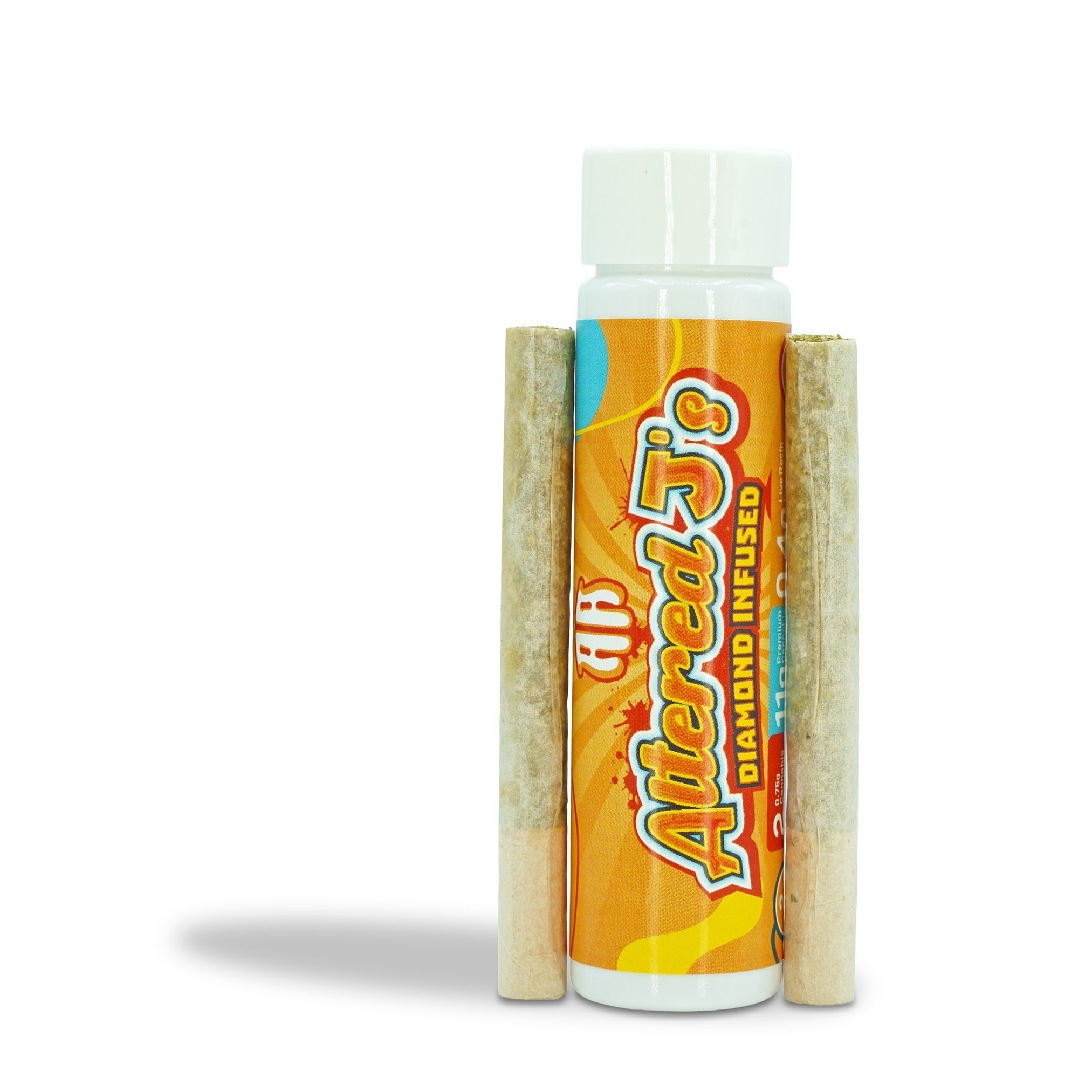 Photograph of product: Altered Alchemy - Peanut Budder Mac Infused Pre-Roll 2pk