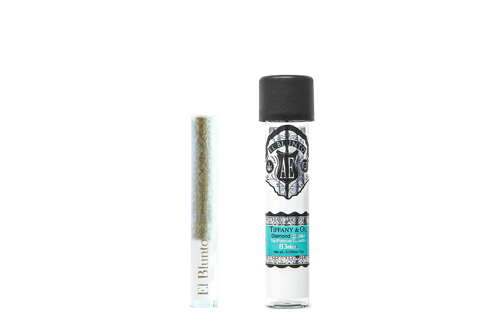 Photograph of product: El Jointo | Tiffany & OG Diamond Infused Pre-Roll | 1.0g