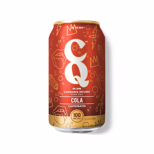 Photograph of Product: CQ Soda 100MG Beverage Cola