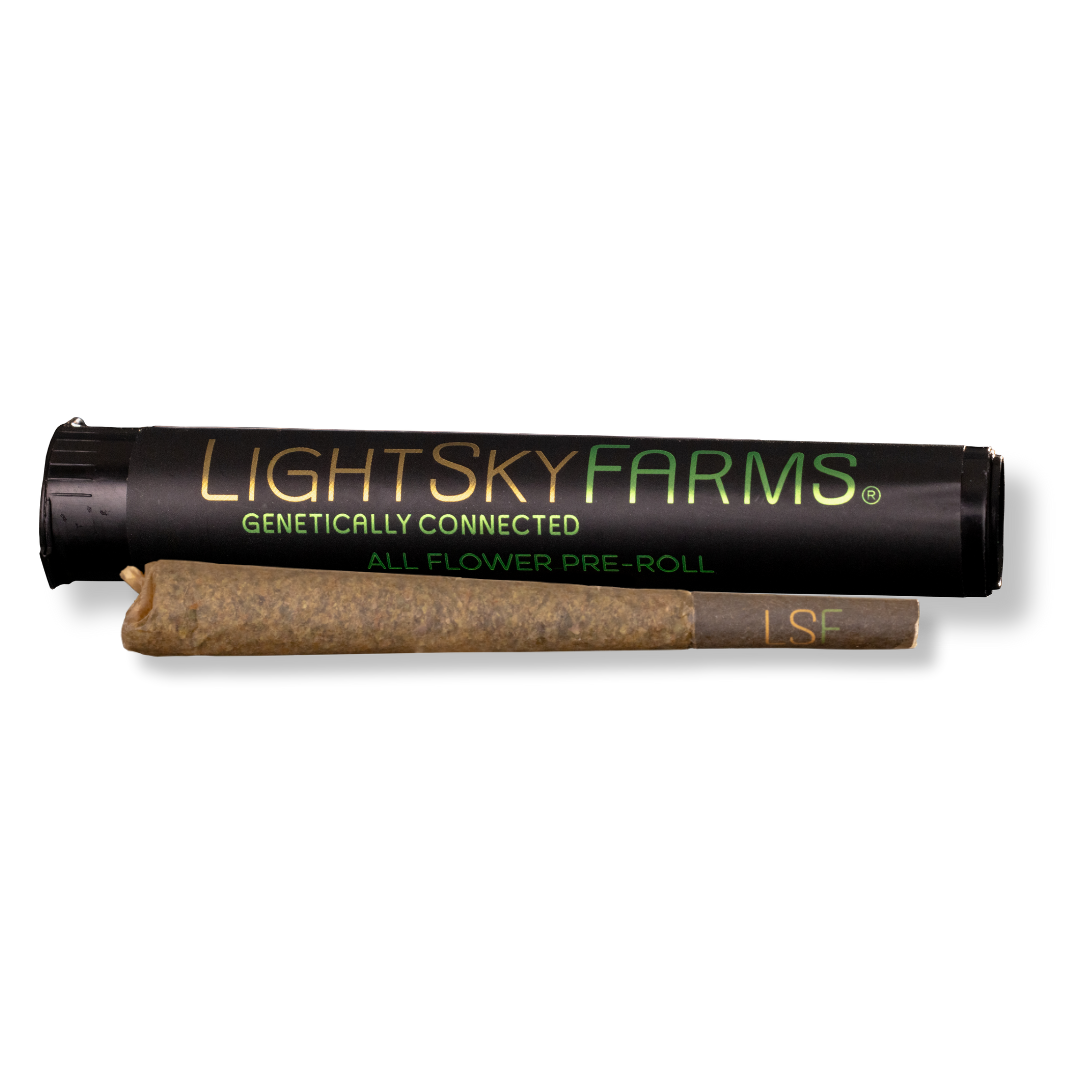 Photograph of product: Larry Bird Mints Preroll by Light Sky Farms
