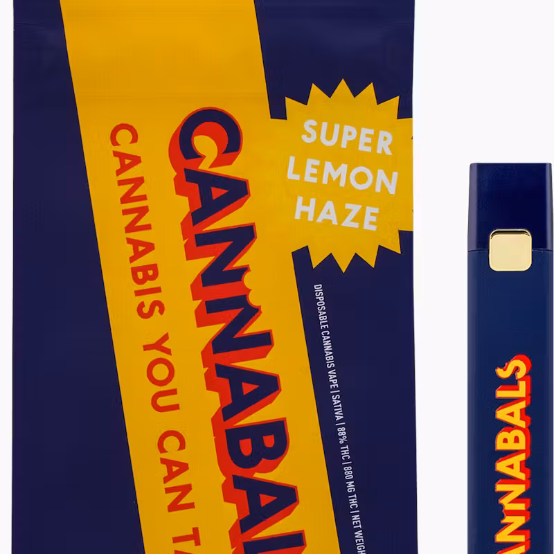 Photograph of product: Cannabals AIO Vape | 1g | Super Lemon Haze