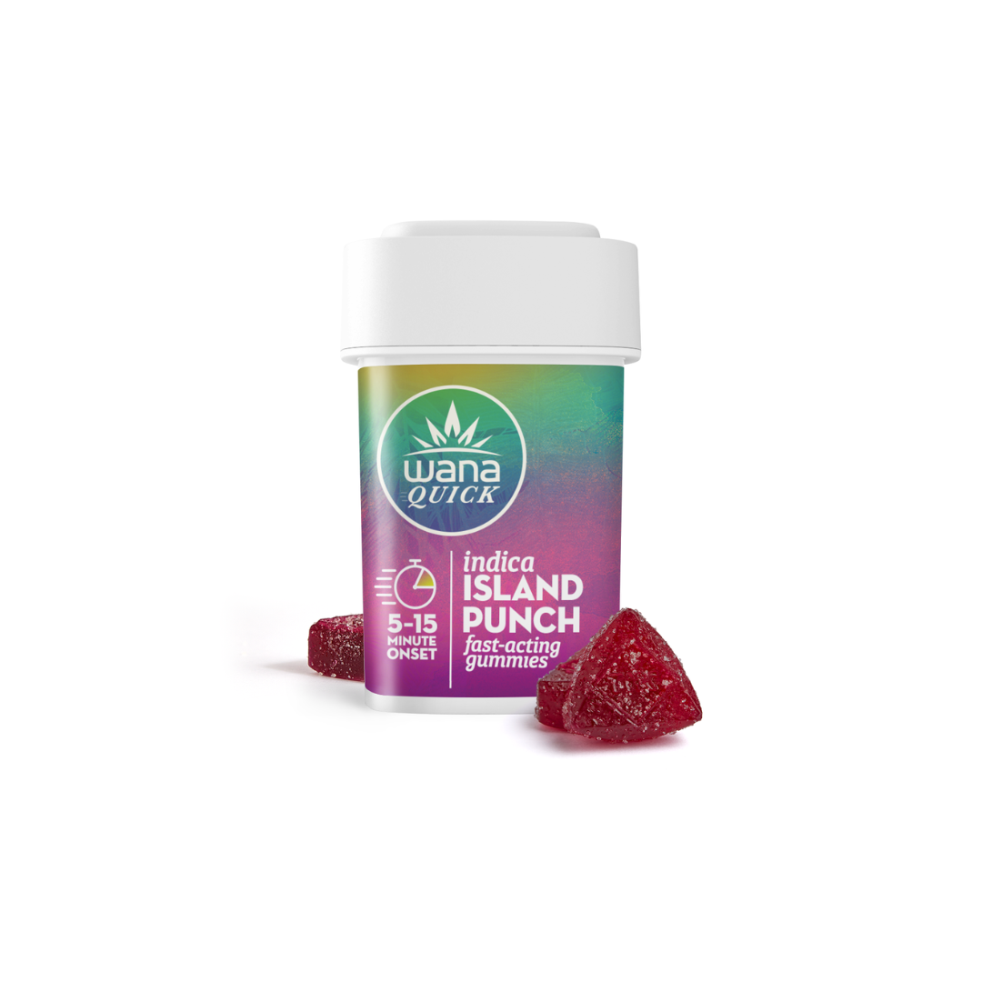 Photograph of product: WANA - Island Punch 100mg Gummies