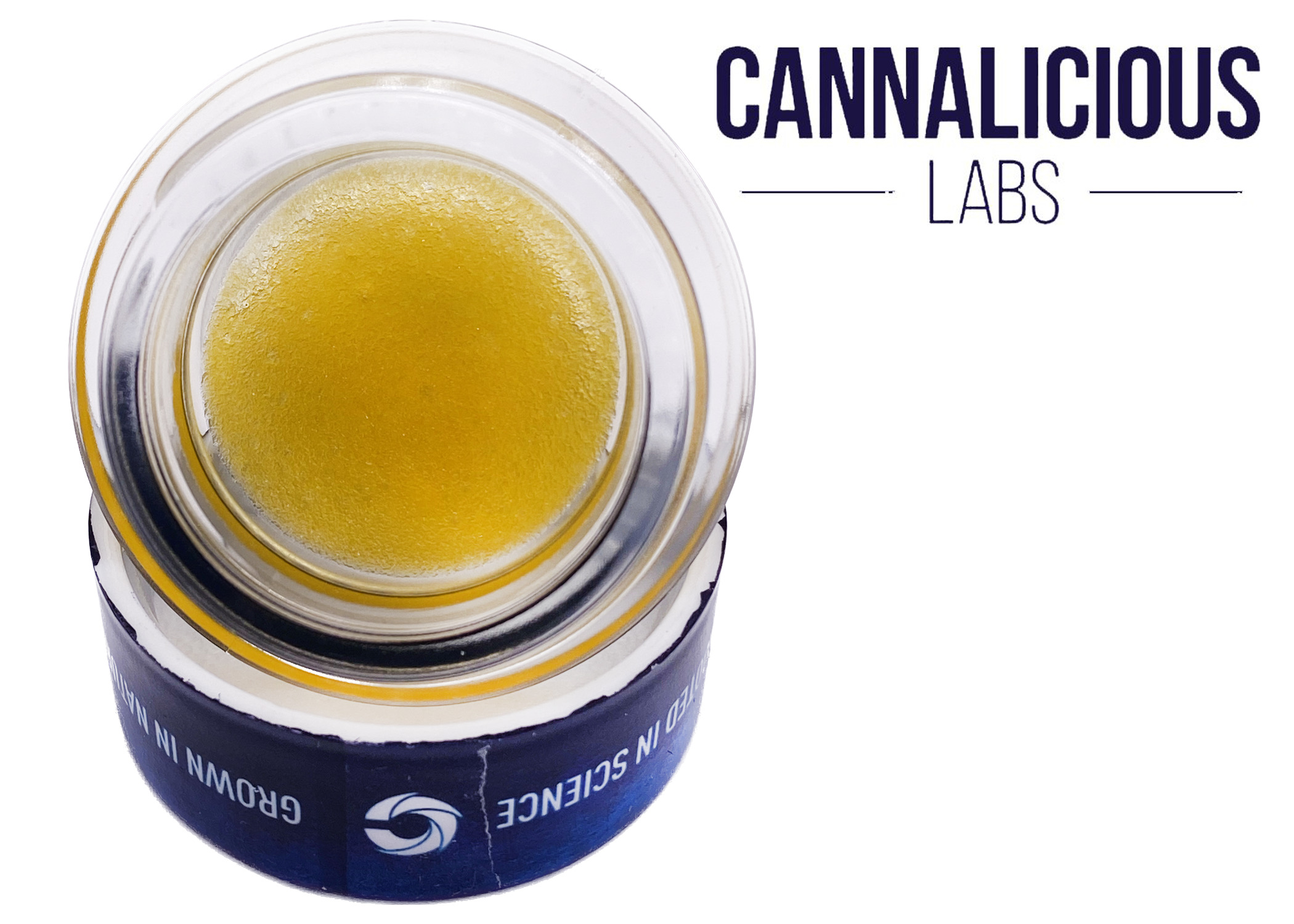 Photograph of product: Cannalicious Sour Lemon OG Live Resin Rec
