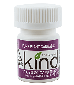 Photograph of product: KindCaps CBD 2:1 - 20 Pack