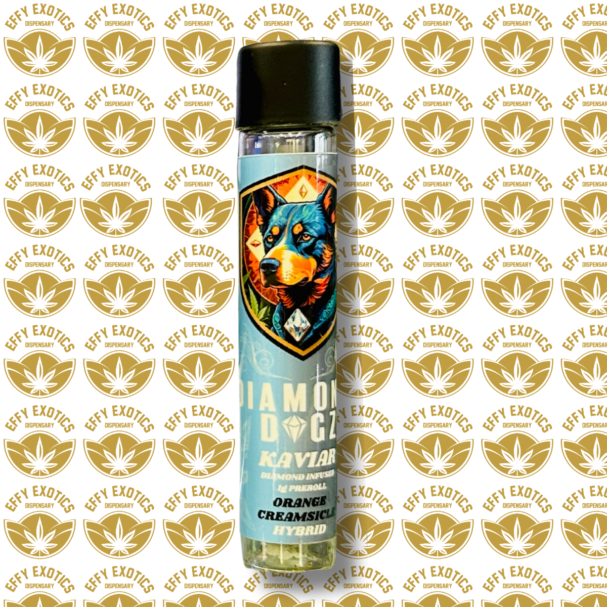 Photograph of product: GONZO Diamond Dogz - Orange Creamsicle - Benzina