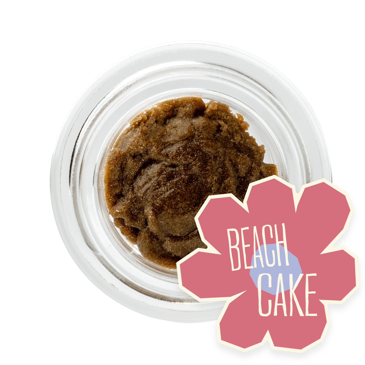 Photograph of product: 1g Beach Cake Bubble au chocolat