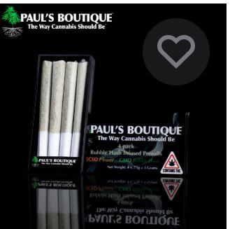 Photograph of product: Paul's Infused Strawberry Banana/Blockberry au chocolat /4pk
