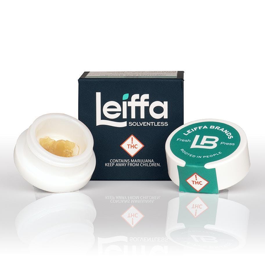 Photograph of product: Leiffa Fresh Press Rosin 1g