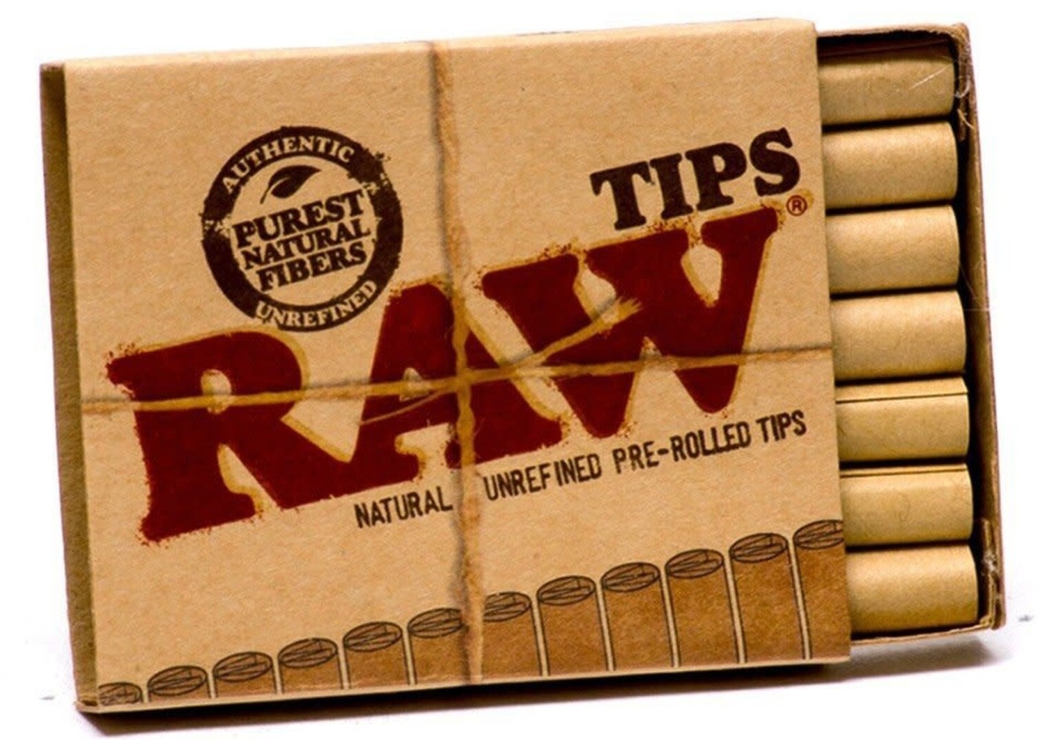 Photograph of product: RAW | Pre-Rolled Tips - Single Pack - 21Pc
