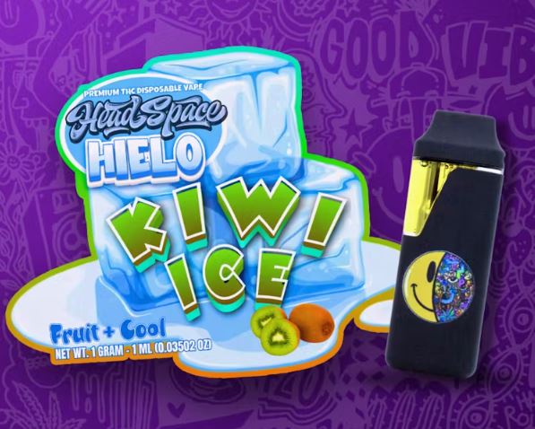 Photograph of product: Kiwi Ice | Hielo Disposable