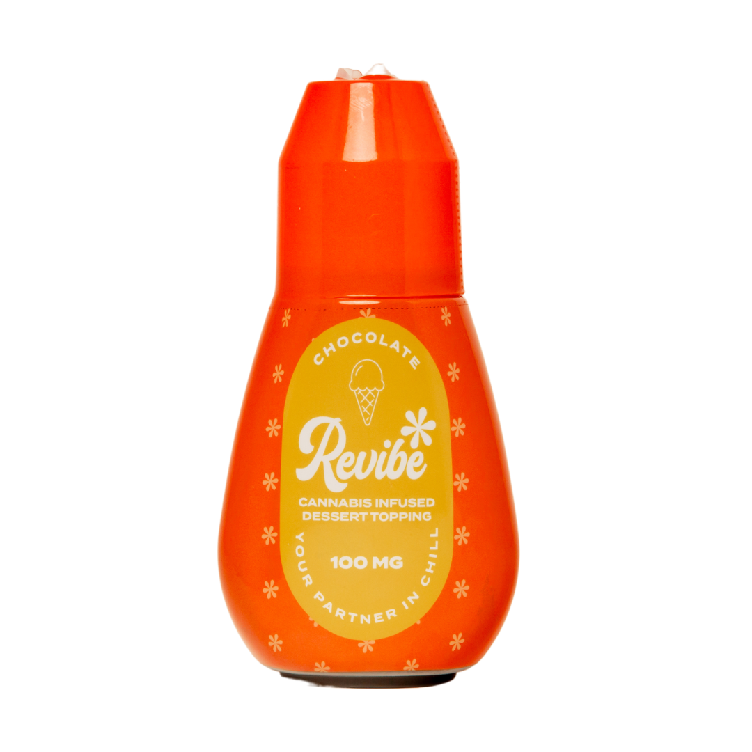 Photograph of product: Revibe - Chocolate Dessert Topping - 100mg