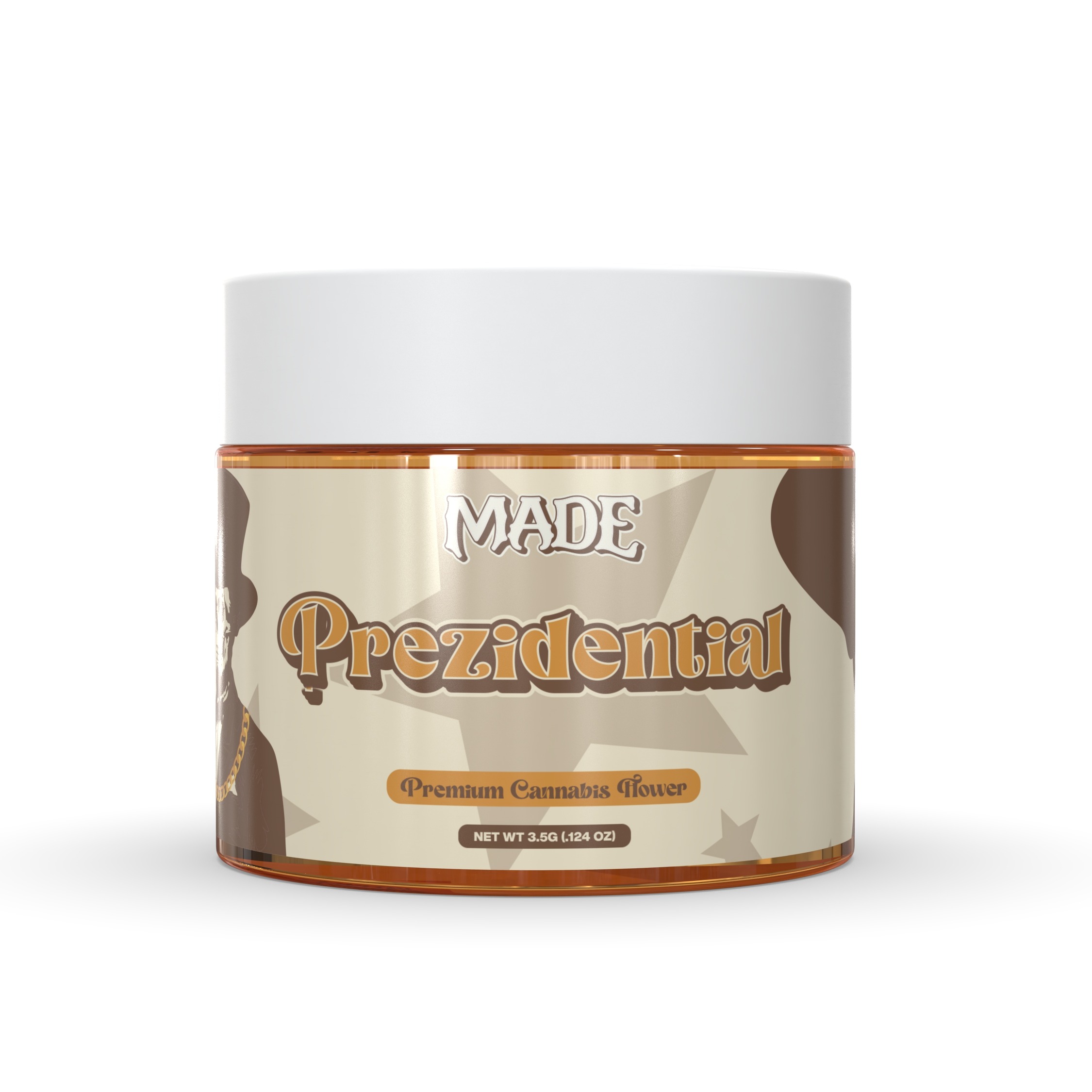 Photograph of product: Made Jars - Prezidential 3.5 g