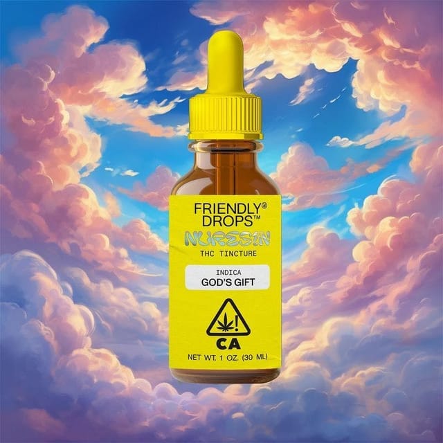 Photograph of product: God's Gift - Indica | 1000mg Full Spectrum Tincture - 