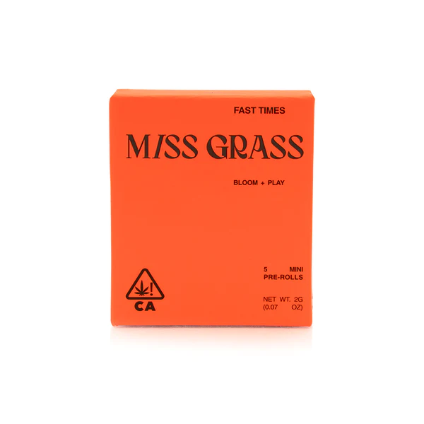 Photograph of product: MISS GRASS Joint 2g: Fast Times Minis 5pk