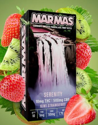 Photograph of product: Kiwi Strawberry 50:1 CBD | 10pk