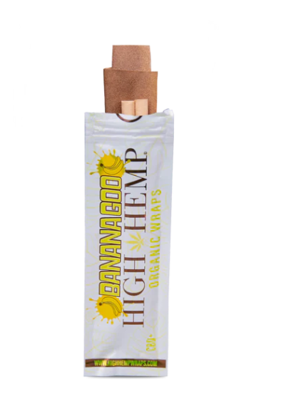 Photograph of product: HIGH HEMP - ORGANIC WRAPS - 2PK - BANANAGOO