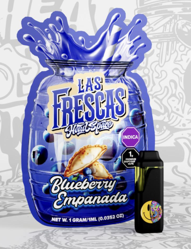 Photograph of product: Las Frescas AI0- B.Berry Empanada (I)