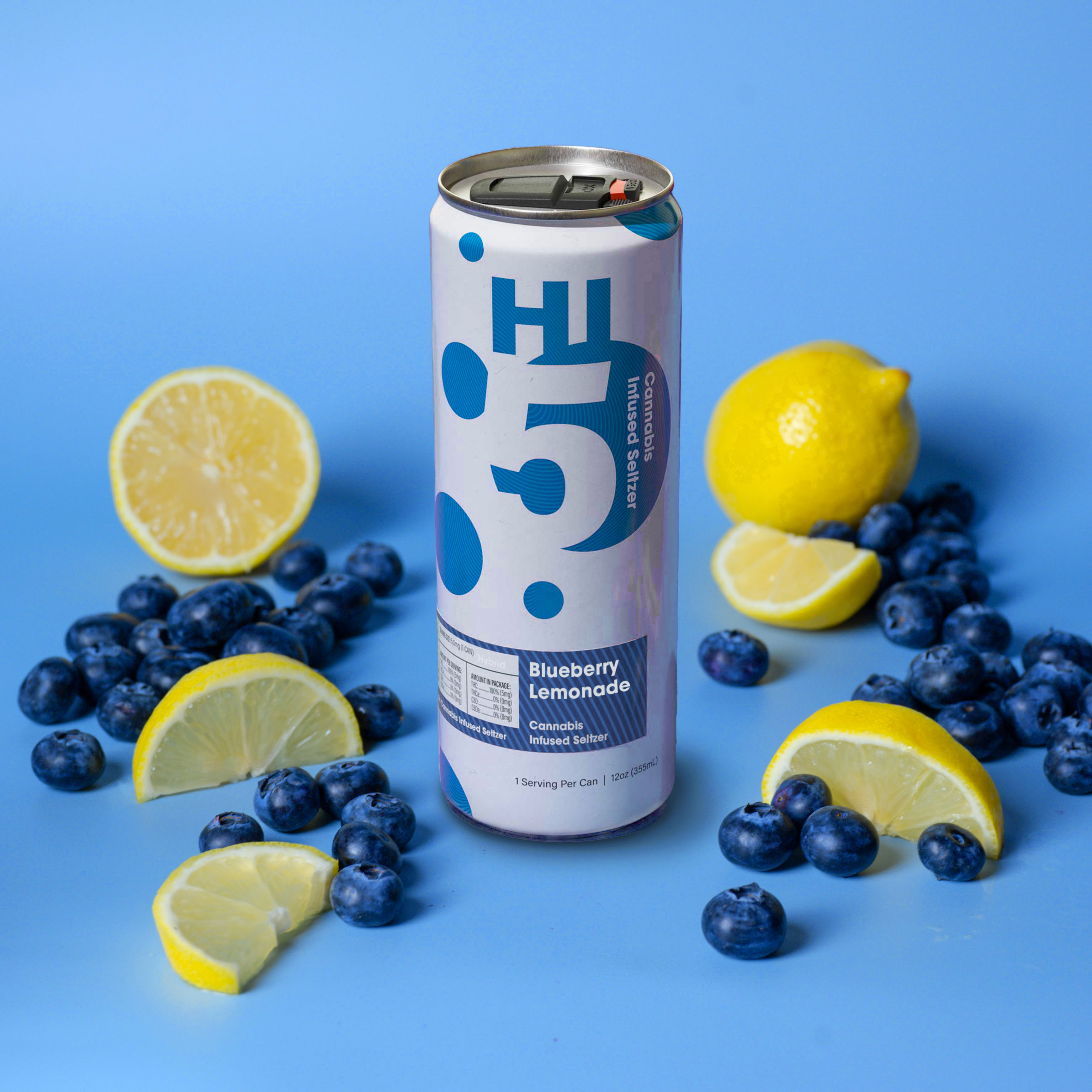 Photograph of product: Seltzer 4 Pack - Blueberry Lemonade