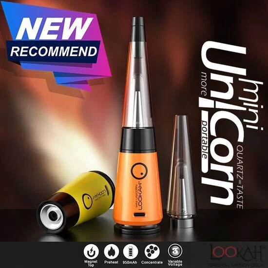 Photograph of product: Lookah - Unicorn Mini Portable Dab Rig - Assorted Colors
