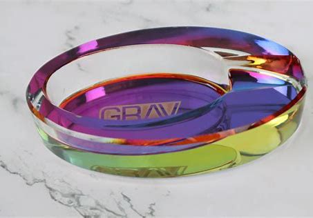 Photograph of product: Ellipse Ash Tray - BOTH