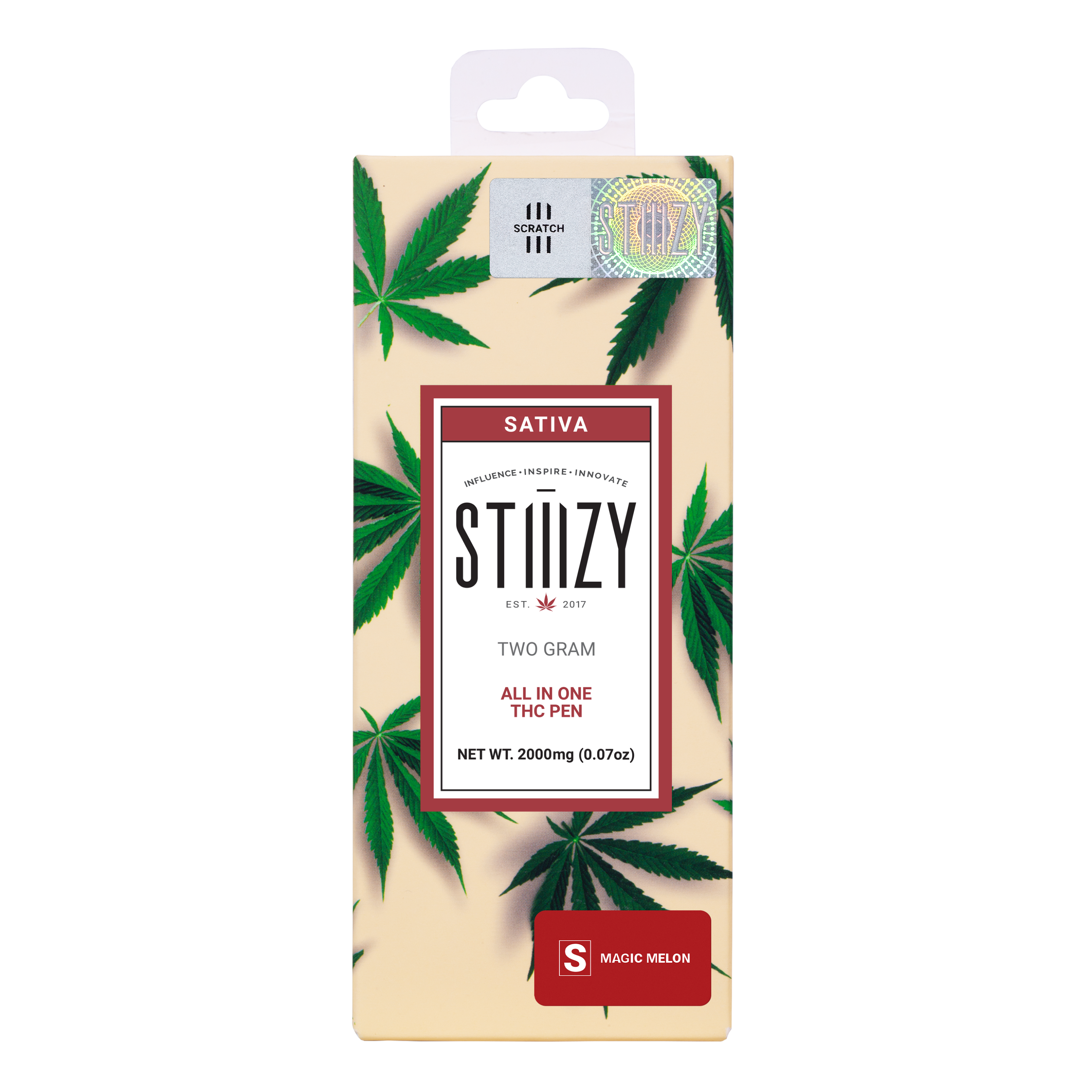 Photograph of product: Stiiizy - AIO Distillate - Magic Melon (S) (2.0g)