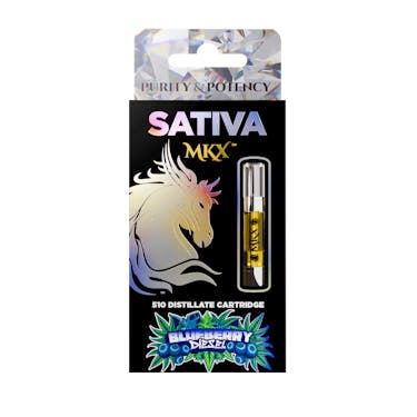 Photograph of product: Blueberry Diesel 510 Cartridge