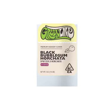 Photograph of product: Black Bubblegum Horchata (H) 1.8g "Teenth" - Greenline
