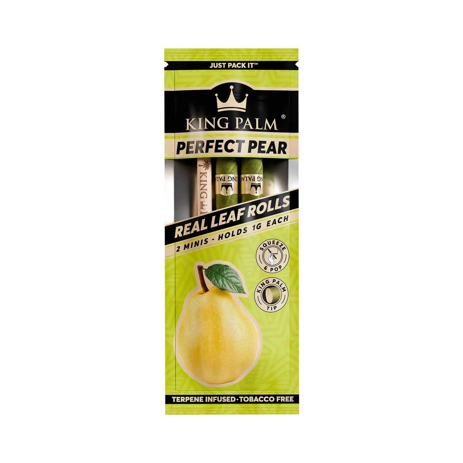 Photograph of product: King Palm Mini Size - Perfect Pear 2pk