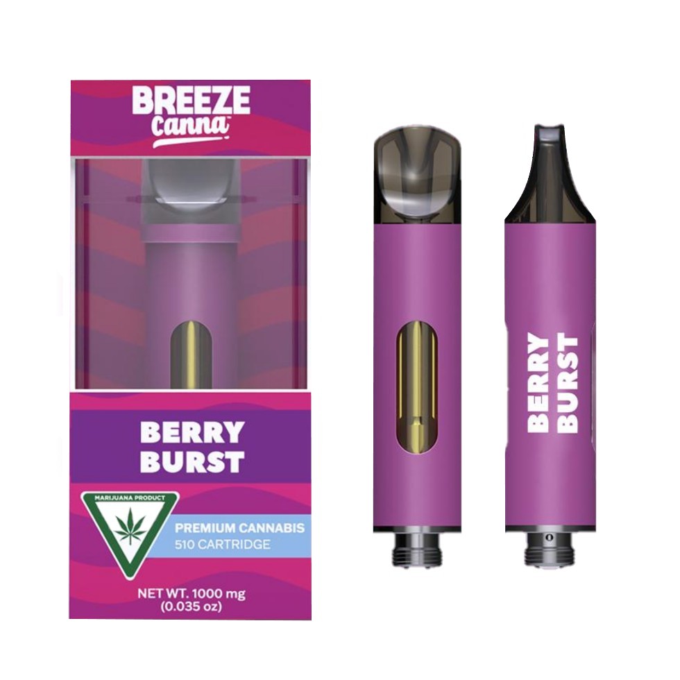 Photograph of product: Breeze Canna Berry Burst Cartridge Rec