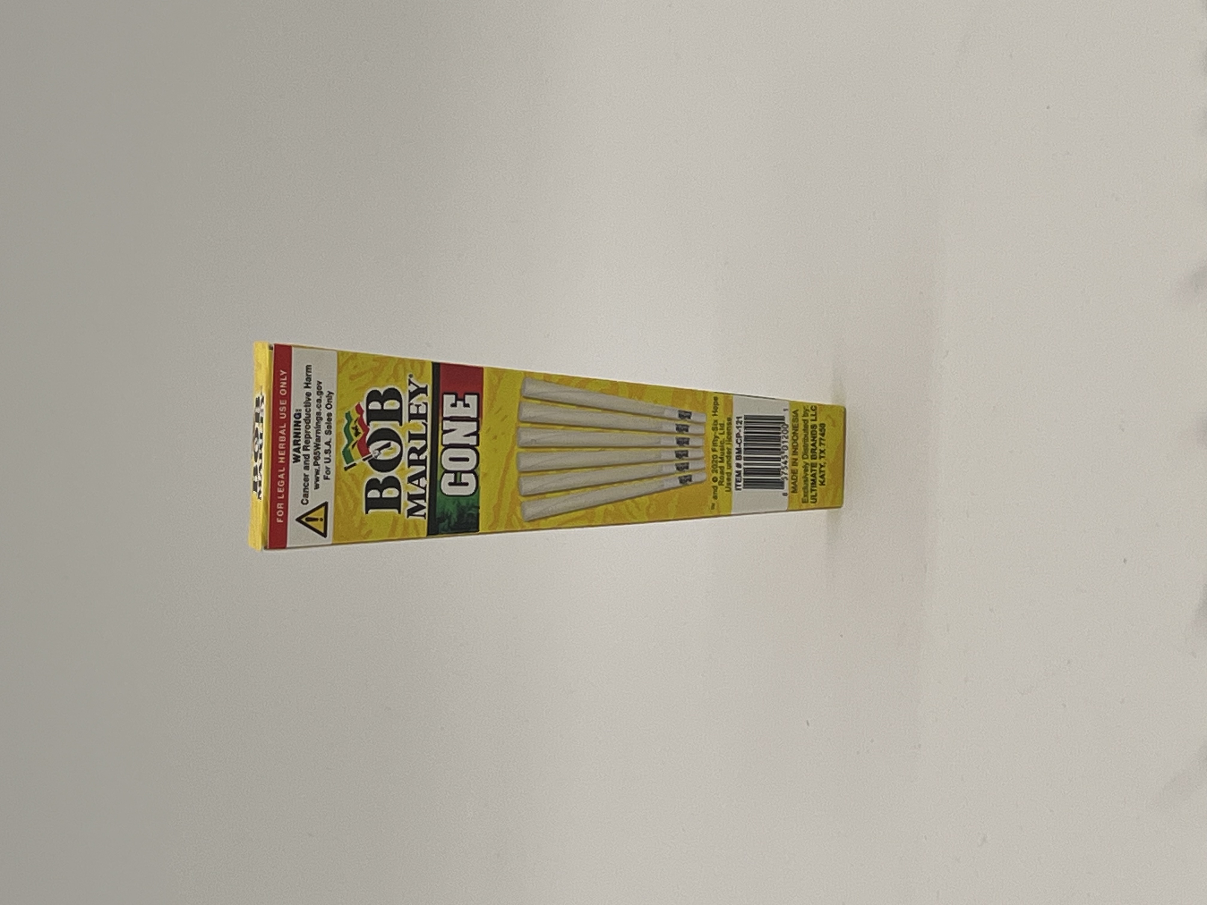 Photograph of product: Bob Marley | Cone 1-1/4 6 Pack
