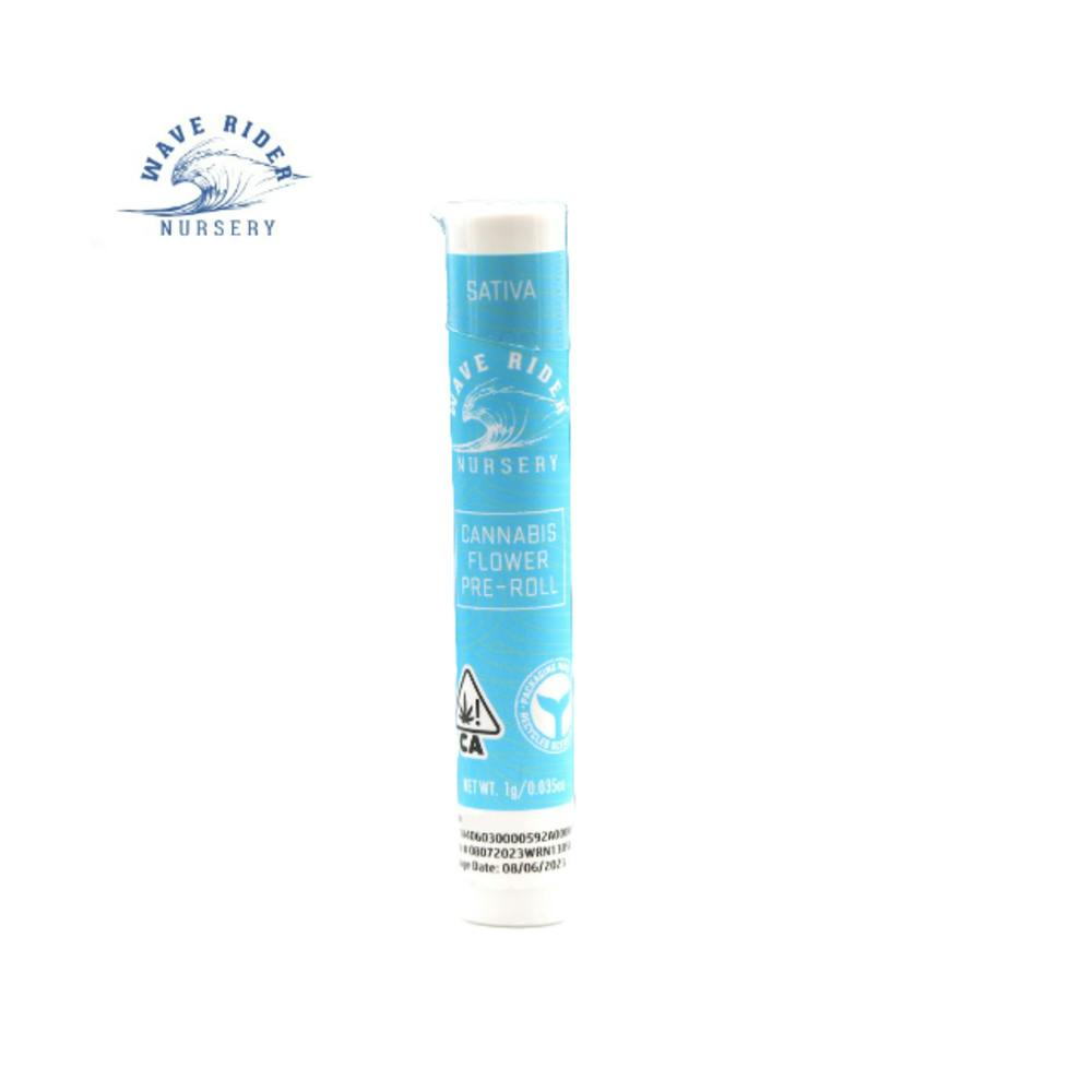Photograph of product: Wave Rider - Peanut Butter Breath (Oui'd) Preroll
