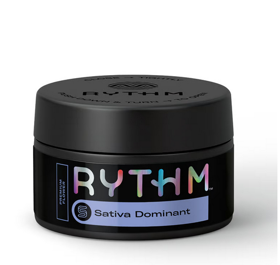 Photograph of product: Rythm | Flower | East Coast Sour Diesel | 3.5g