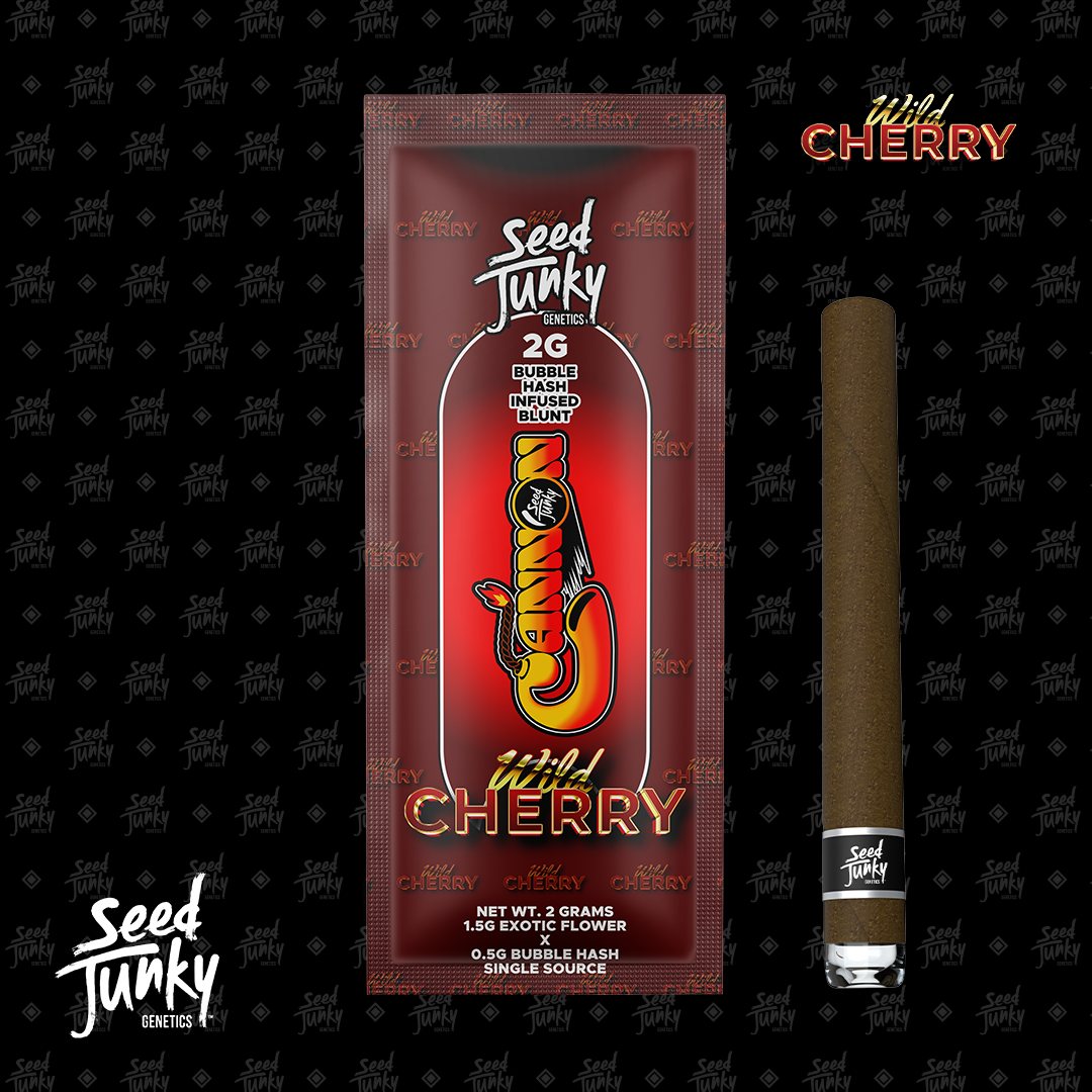 Photograph of product: Wild Cherry Bubble au chocolat Infused Blunt | 2g