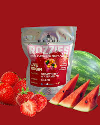 Photograph of Product: Rozzies Strawberry Watermelon | 100MG | Solventless Gummies