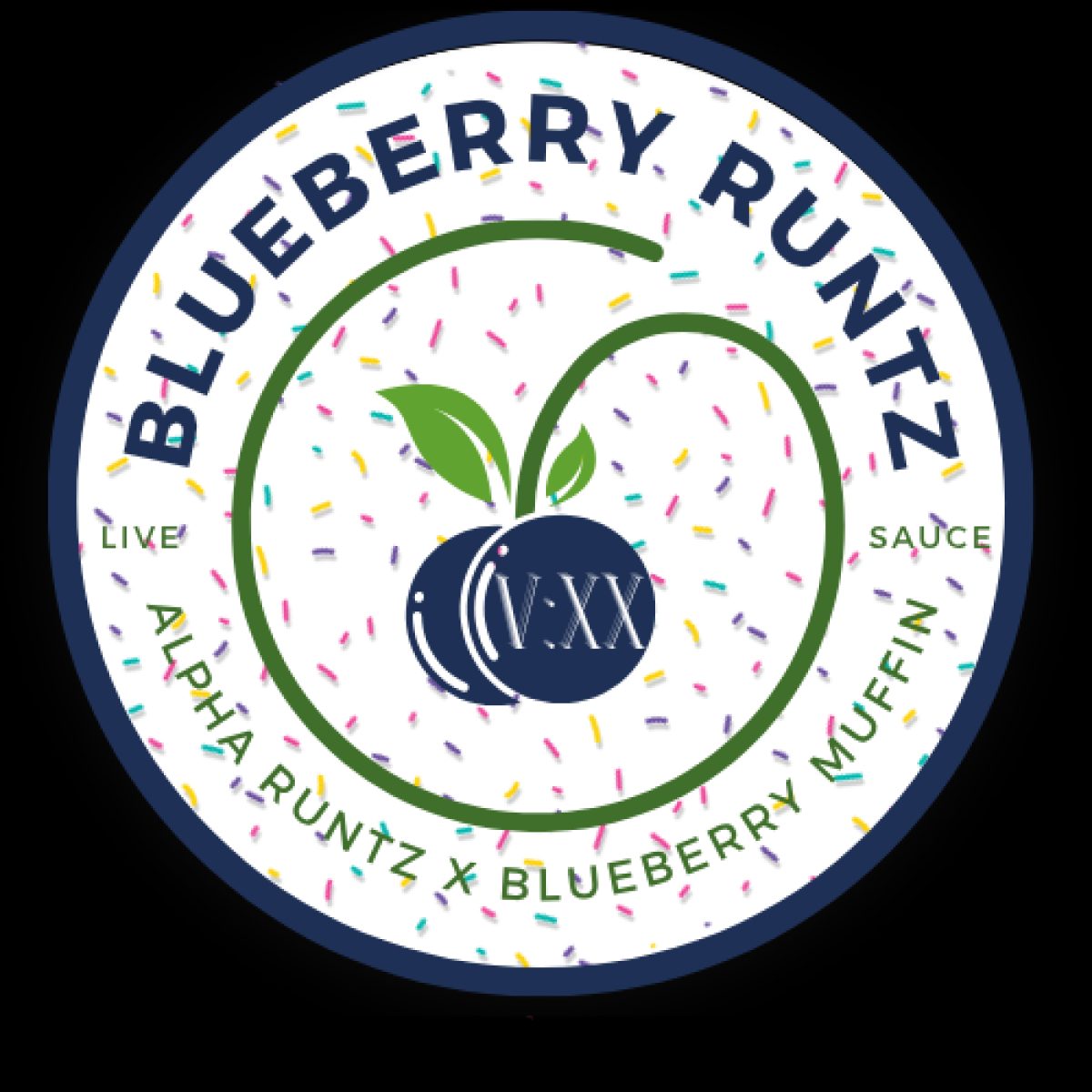 Photograph of product: Blueberry Runtz Live Sauce - Four20
