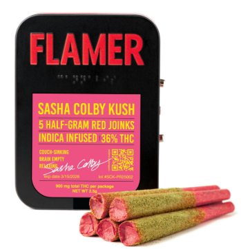 Photograph of product: Sasha Colby Kush - 5Pk Inf. Prerolls