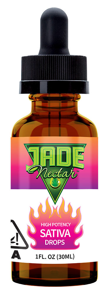 Photograph of Product: High Potency Sativa Drops TINCTURE - Jade Nectar