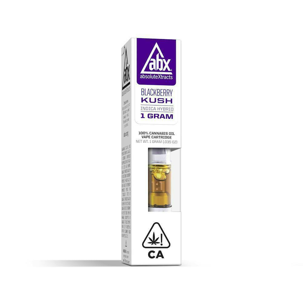 Photograph of product: ABX Blackberry Kush 1g Cart $35