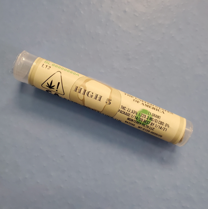 Photograph of product: HIGH FIVE HEADBAND PR $7 | NON-OUID! ACCESSORY $4.61 | OUID! GOOD $0.61 | EXCISE TAX $0.12