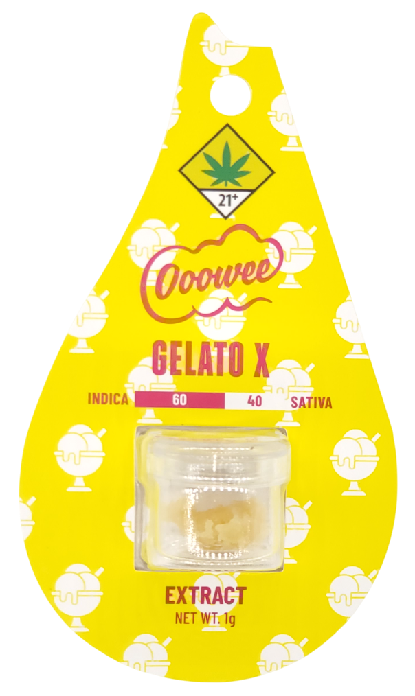 Photograph of product: Ooowee CON Gelato X Hydrocarbon Extract 1g