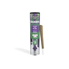 Photograph of product: D. Fuzzies Delights 1.5g Infused KING Pre Roll - Grape Ape - 