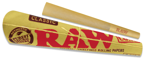 Photograph of product: Raw 1" 1/4 Cones - 20pk