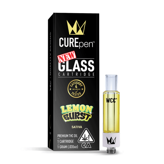 Photograph of product: Lemon Burst CUREpen Cartridge - 1g - 